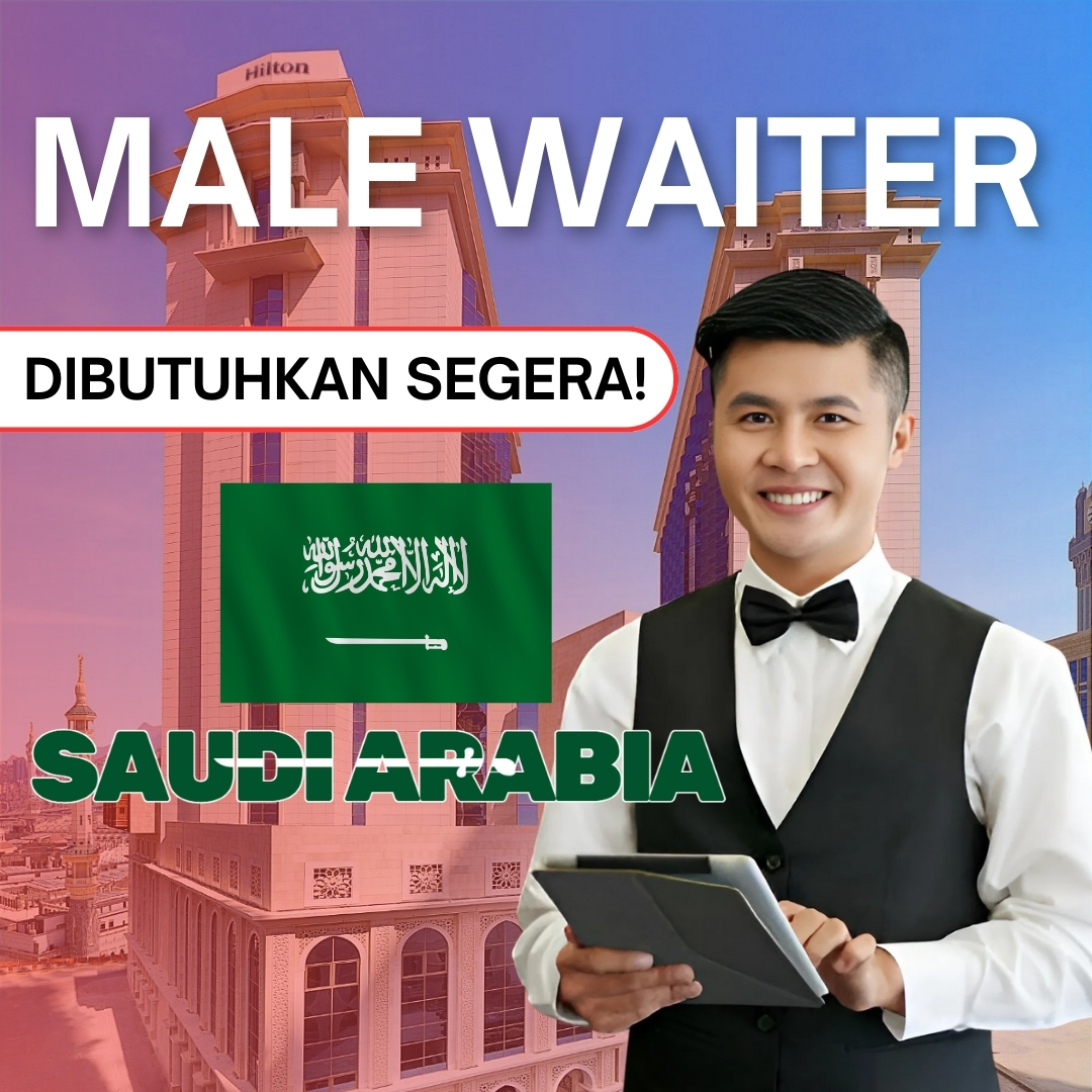 Waiter Arab Saudi